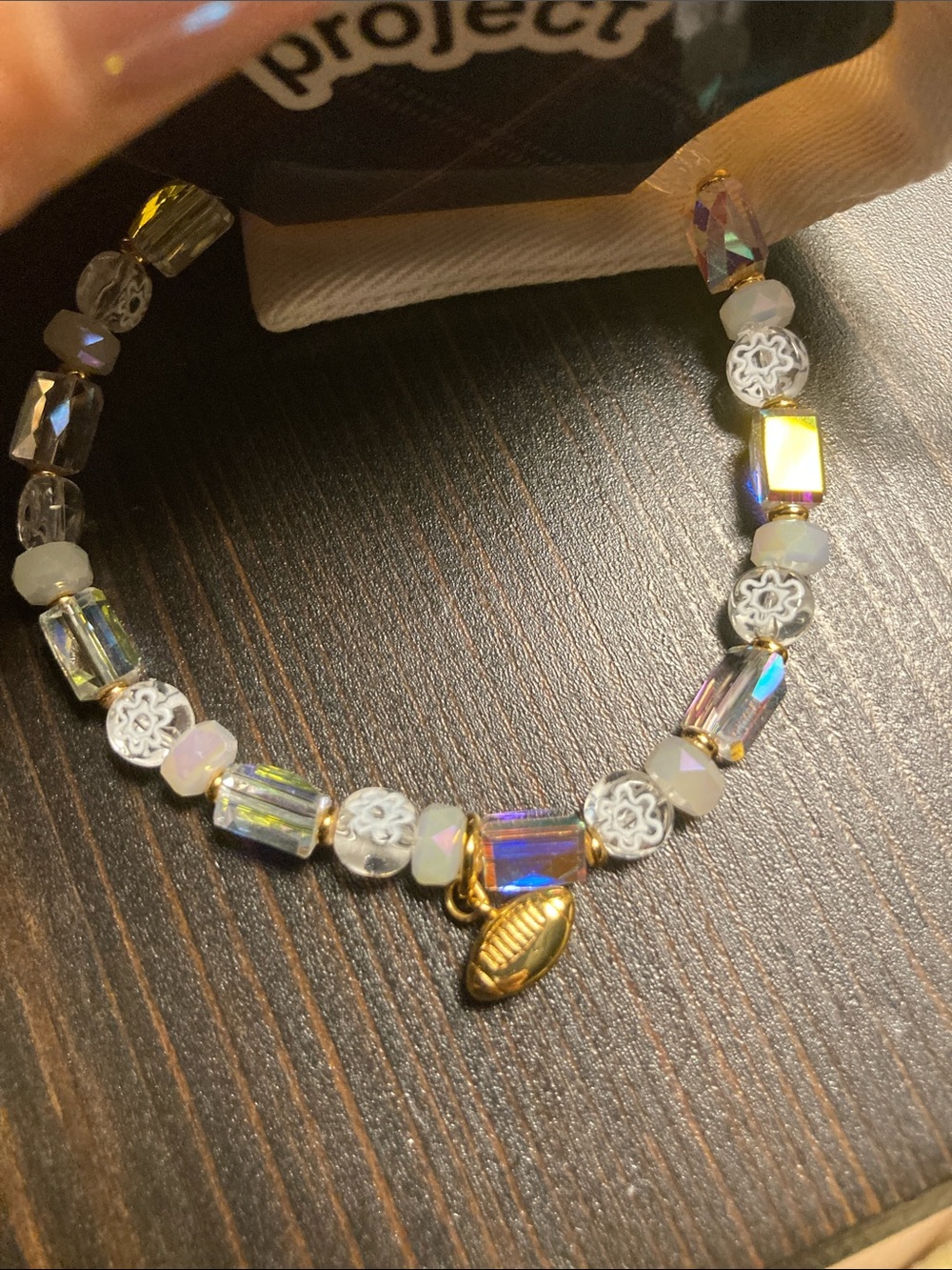 Little Words Project Game Day Beaded Bracelet Set - Picture 8 of 9